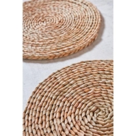 Homelife Set of 4 Straw Placemats