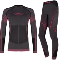 ' thermal underwear Alpinus Tactical Mora Set graphite pink SI8937 fetita