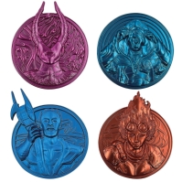 Magic the Gathering Magic the Gathering Planeswalkers Medallion Set