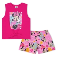 Vesta Character Minnie Mouse Knot Front and Short Set