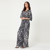 Be You Crinkle Tie Front Top and Trouser Co-ord Set