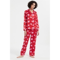 Pijama Linea Star Satin and Eye Mask Set