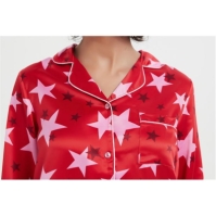 Pijama Linea Star Satin and Eye Mask Set