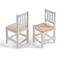 Tooky Toys Wooden Table and 2 Chair Set copil