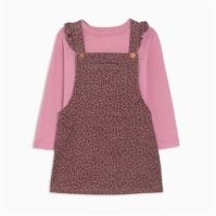 Camasa Studio Younger Pinafore and T- Set fetita