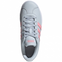 Pantof for adidas VL COURT 2.0 K blue-pink FY9151 copil