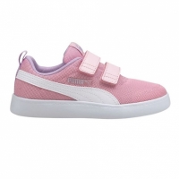 Buty dla dzieci Puma Courtflex v2 Mesh różowe 371758 08