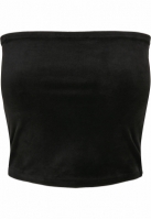 Short Velvet Tube Top dama Urban Classics