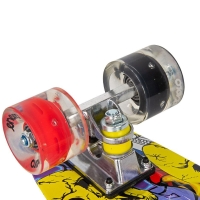 Skateboard Plastic 22' Enero Graffiti Led 1030869