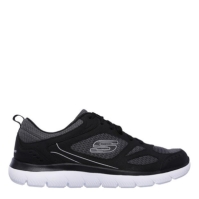 Skechers Qtr Cut-Out Lace-Up Jogger W Memory Runners barbat