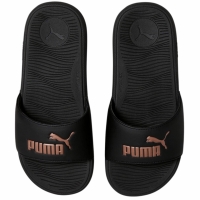 Klapki damskie Puma Cool Cat 2.0 czarno-zlote 389108 02