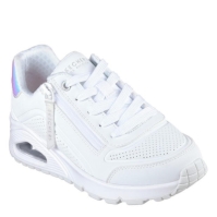 Pantof sport Skechers Lace Up Lateral Zip Sneaker W Holog Low-Top fetita