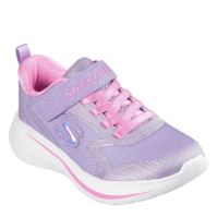 Pantof sport Skechers Gore And Strap Sparkle Mesh Sneaker Low-Top fetita