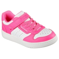 Pantof sport Skechers Gore & Strap Sneaker W Qtr Perfs Low-Top fetita