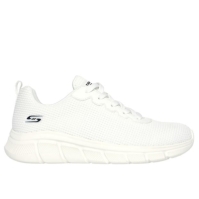 Skechers Two Tone Knit Lace Up Sneaker Runners dama