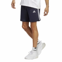 Pantalon scurt Combat Men's adidas Essentials French Terry 3-Stripes navy blue IC9436