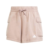 Pantalon scurt Combat adidas Essentials Small Logo French Terry Cargo dama