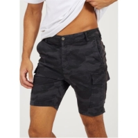 Brave Soul Print Cargo Short