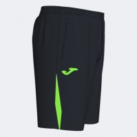 Pantalon scurt Championship Vii Black Fluor Green Joma