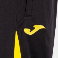 Pantalon scurt Championship Vii Black Yellow Joma