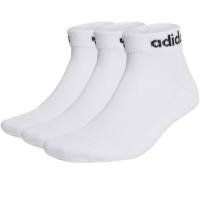 Soseta adidas Linear Ankle Cushioned 3p white HT3457