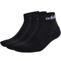 Soseta adidas Linear Ankle Cushioned 3P black IC1303