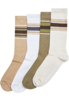 Soseta Layering Stripe 4-Pack Urban Classics