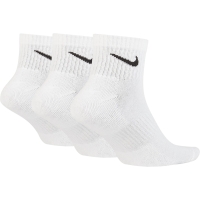 Soseta Nike Value Cotton Quarter 3 pairs white SX4926 101