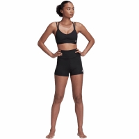 Spodenki damskie adidas Yoga Essentials High-Waisted czarne HD6825