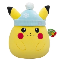 Squishmallows Original 14-Inch Holiday Pikachu Pokemon Plush