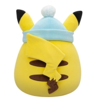 Squishmallows Original 14-Inch Holiday Pikachu Pokemon Plush