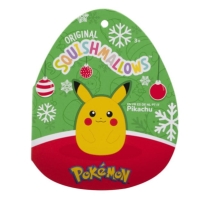 Squishmallows Original 14-Inch Holiday Pikachu Pokemon Plush