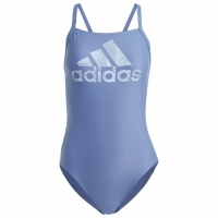 Stroj kapielowy damski adidas Big Logo niebieski IA3192