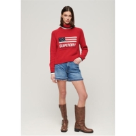 Superdry Superdry USA RN Knit Ld44