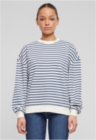 Oversized Striped Crewneck dama Urban Classics