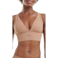 adidas Active Seamless Micro Stretch Long Line Plunge Bra