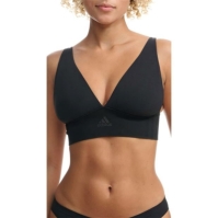 adidas Sport Active Seamless Micro Stretch Long Line Plunge Bra