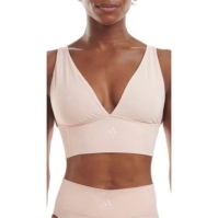 adidas Sport Active Seamless Micro Stretch Long Line Plunge Bra