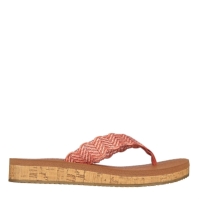 Skechers Open Weave Thong Yoga Foam Flip Flops fetita