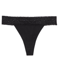 Studio 5 Pack Lace Trim Thong