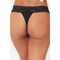 Studio 5 Pack Lace Trim Thong