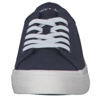 Tenisi femei tommy hilfiger low cut canvas bleumarin