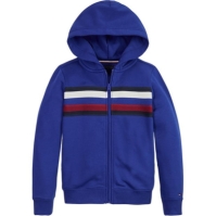 Tommy Hilfiger GLOBAL STRIPE ZIPTROUGH