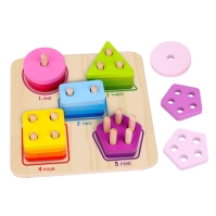 Tooky Toys Geometric Block Sorter Babies