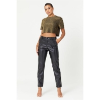 Be You Glitter Lurex Crop Top