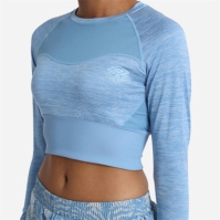 Umbro Pro Training Long-Sleeved Crop Top