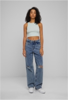 Organic Cropped Rib Top dama Urban Classics