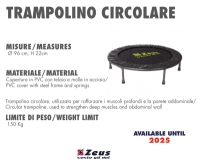 TRAMPOLINO CIRCOLARE Zeus