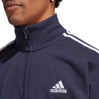 Trening Men's adidas Basic 3-Stripes French Terry navy blue IC6765