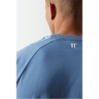 Camasa 11 Degrees Retro Taped T- - Elemental Blue